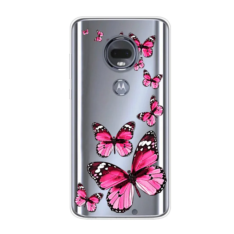 58 Чехол для Moto G7 Play, Мягкий силиконовый чехол из ТПУ для Motorola Moto G7 power/G7 Plus/G7, чехол для телефона s G 7 G7 power G7Play Capa - Цвет: 58