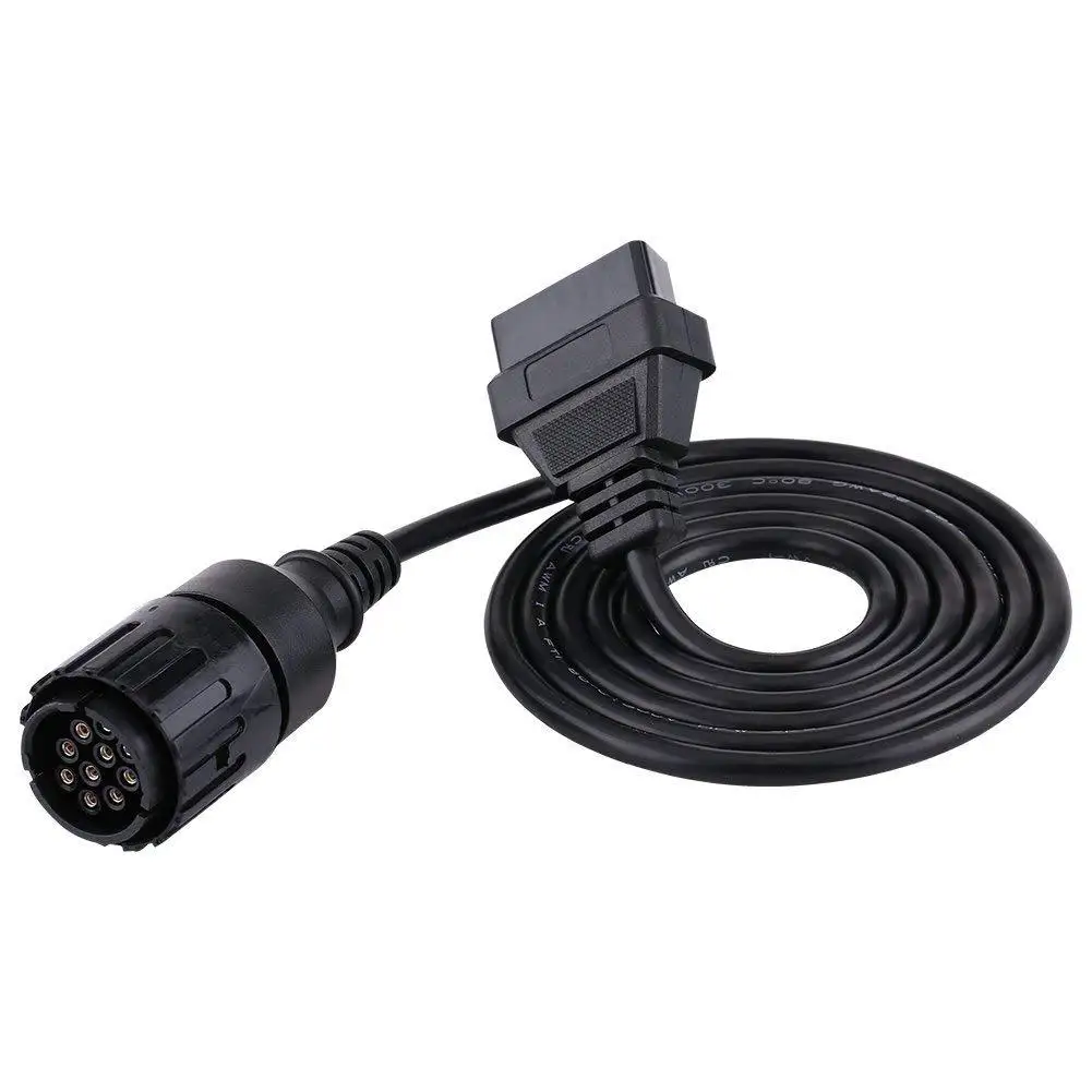 Для BMW ICOM D кабель ICOM-D мотоциклы 10 Pin адаптер 10Pin для 16Pin OBD2 OBDII Диагностический I-COM A2
