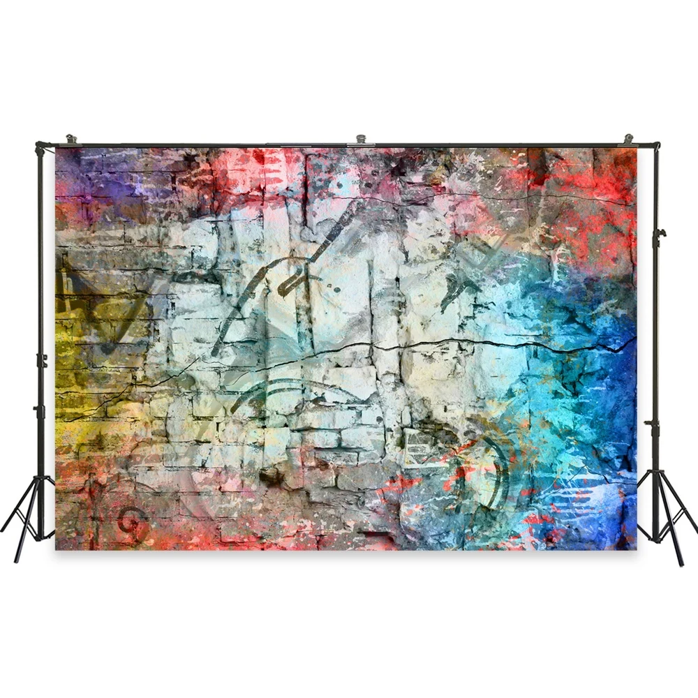 Фотофон для студийной фотосъемки новорожденных с изображением искусственных