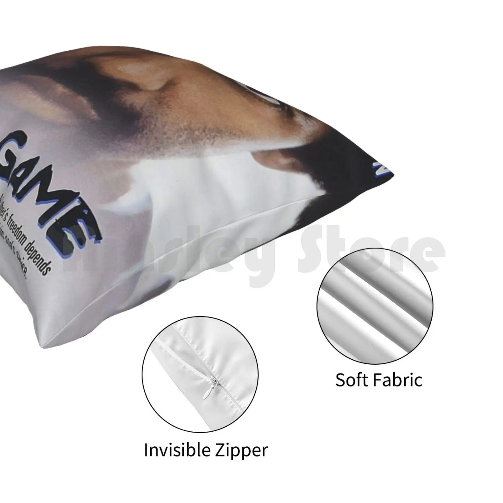 Наволочка для подушки из фильма культ-Hgg домашняя Мягкая с принтом наволочка игры