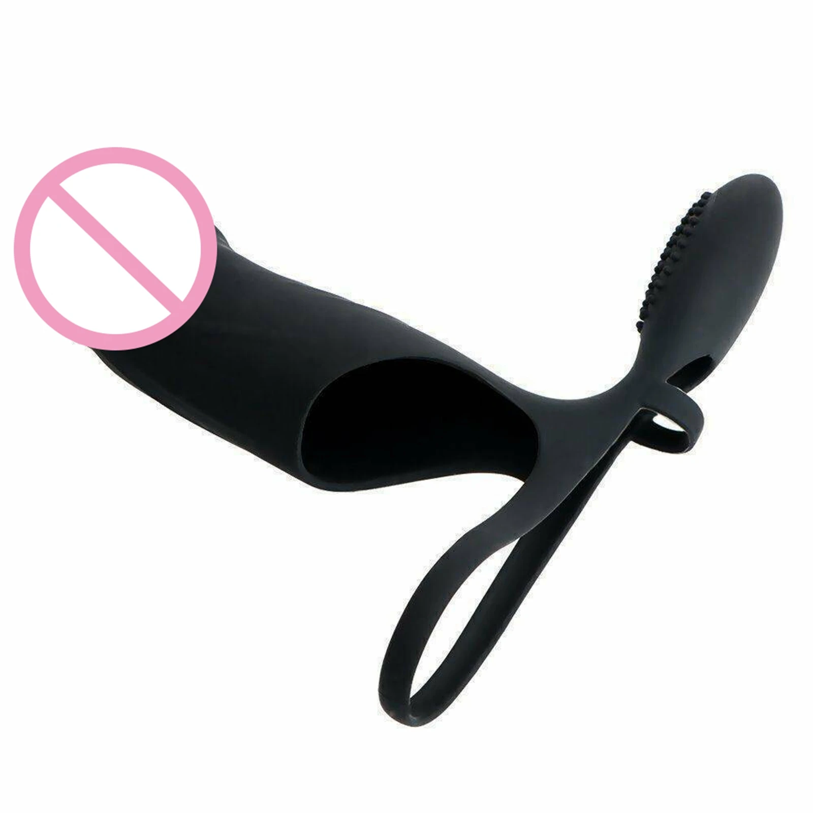 Перезаряжаемый двойной водонепроницаемый вибратор для пальцев Стимулятор