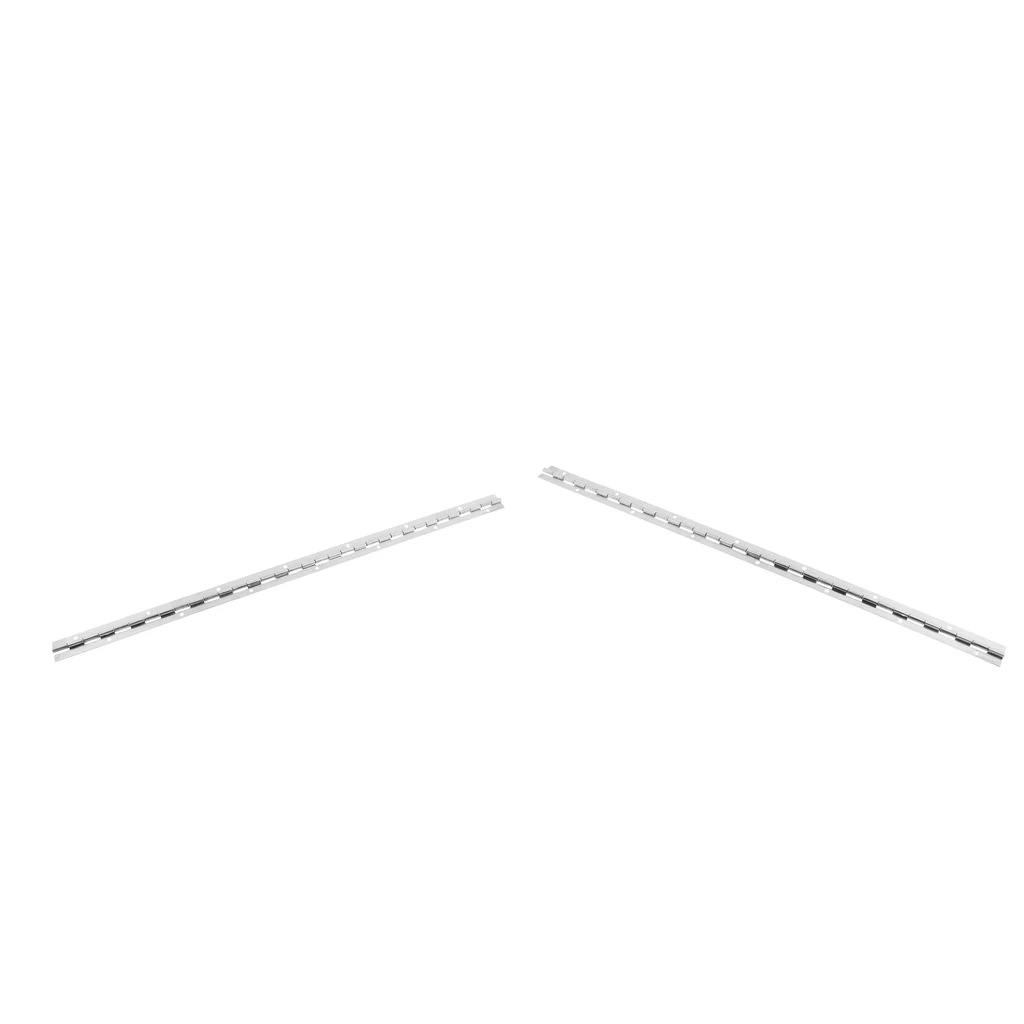 

2Pieces 17" X 3/4" Inch Boat Piano Hinge Stainless Steel Deck Hatch Hardware