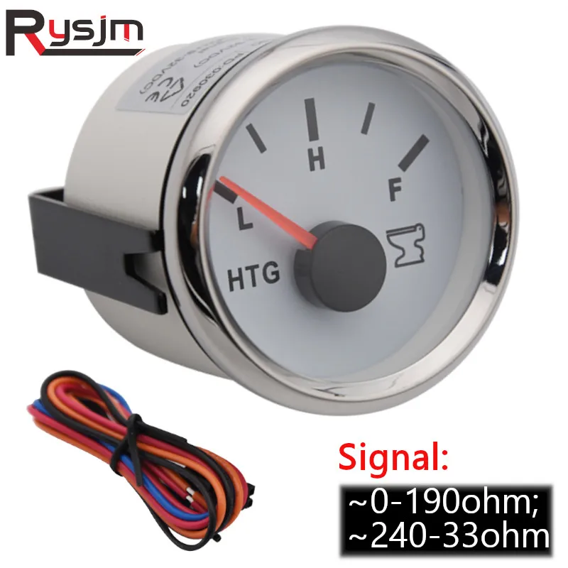 

Измеритель уровня сточных вод для лодок, 52 мм, подходит для 0-L-F Ом,-33 Ом, для автомобилей, грузовиков, яхт, автофургонов, 9-32 в