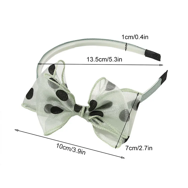 Ободок для волос с кружевом и двойным бантом нескользящий однотонный |