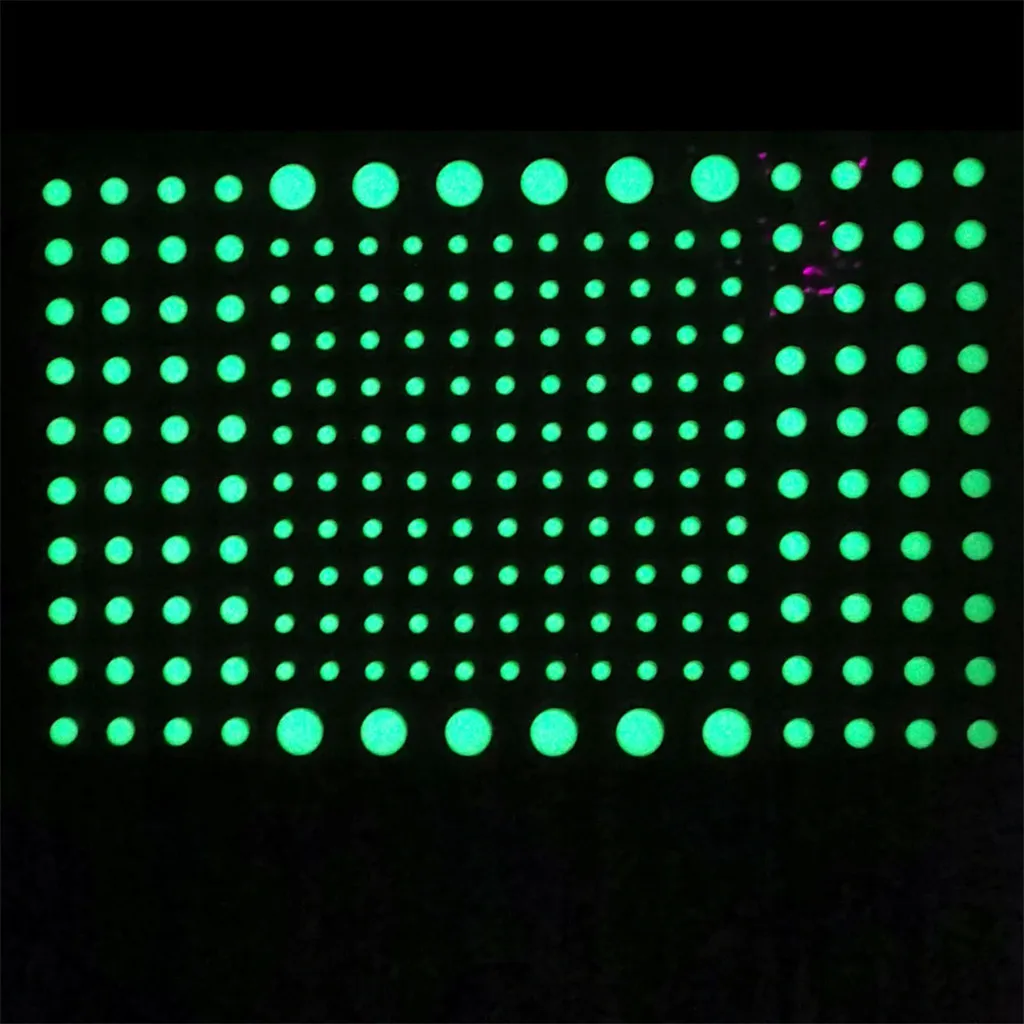 Коробке из под световой обои 3D звезды светится в темноте флуоресцентные