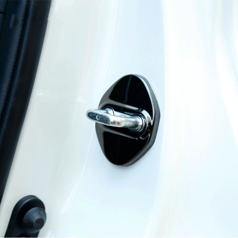 Крышка дверного замка автомобиля из нержавеющей стали для Toyota C HR CHR 2016 2017 2018