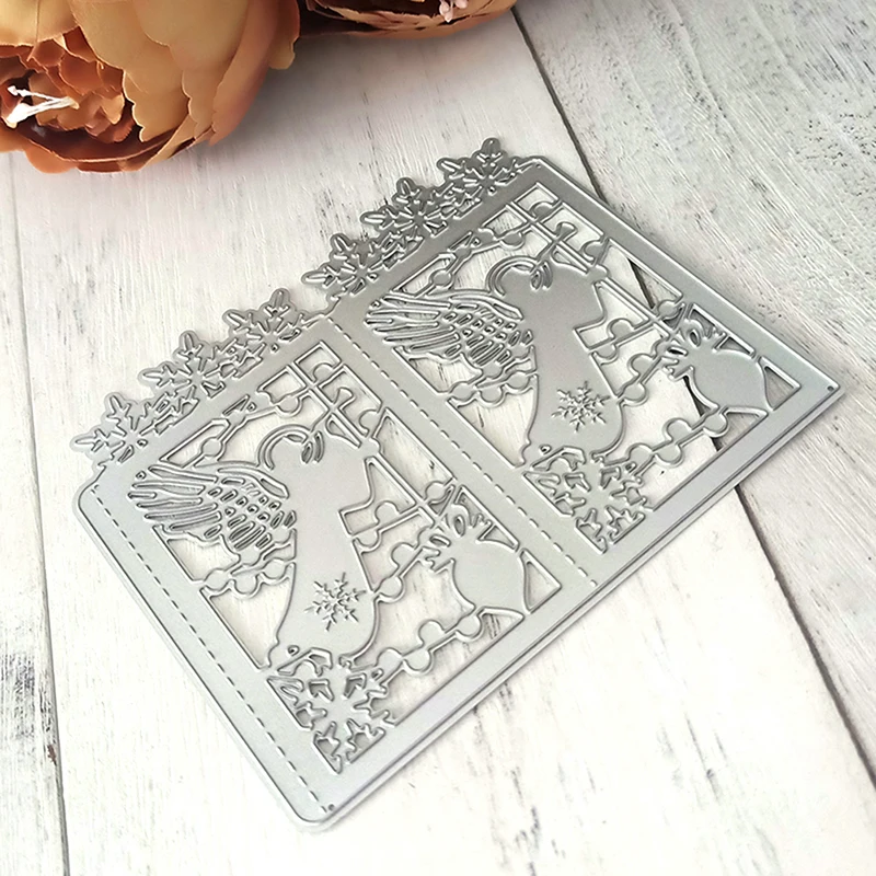 1 шт. Рождественский снег фонарики Скрапбукинг умирает вырезать ремесла