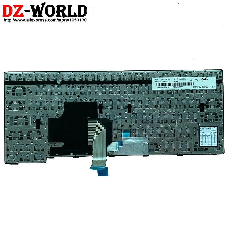 Русская клавиатура DZ-World New RU для ноутбука Lenovo Thinkpad E450 E450C E455 E460 E465 | Компьютеры и
