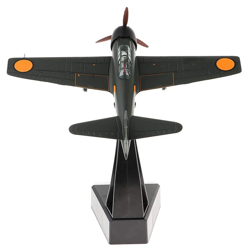 1:72 японский A6M3 Zero - 1940 Металлический Литой самолет включает в себя подставку из