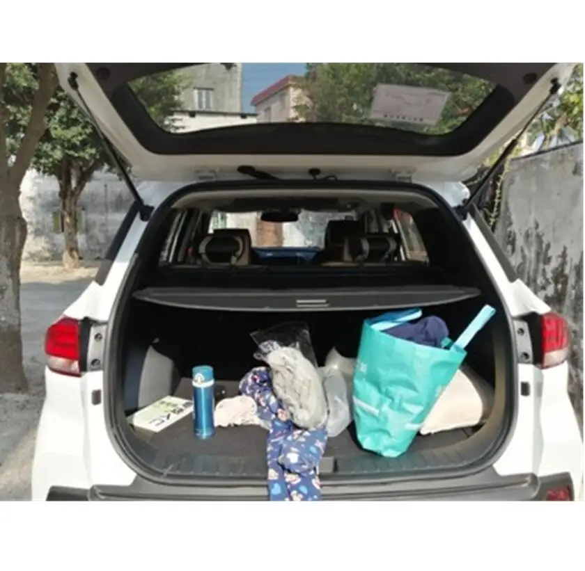 

For HYUNDAI ix35 2018 2019 2020 Rear Trunk Cargo Cover Security Shield High Qualit Auto Accessories Black Beige