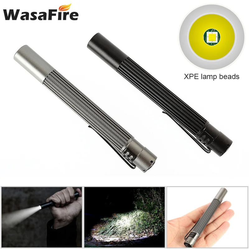 

Портативный светодиодный мини-фонарик XPE из алюминиевого сплава, водонепроницаемый маленький ручной фонарик, 3 режима, карманный фонарик с ...