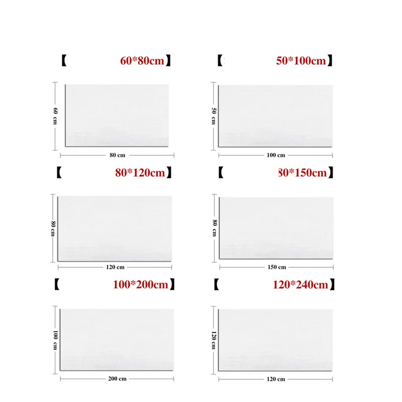 1 шт. утолщенный войлочный коврик краска китайская кисть каллиграфия живопись