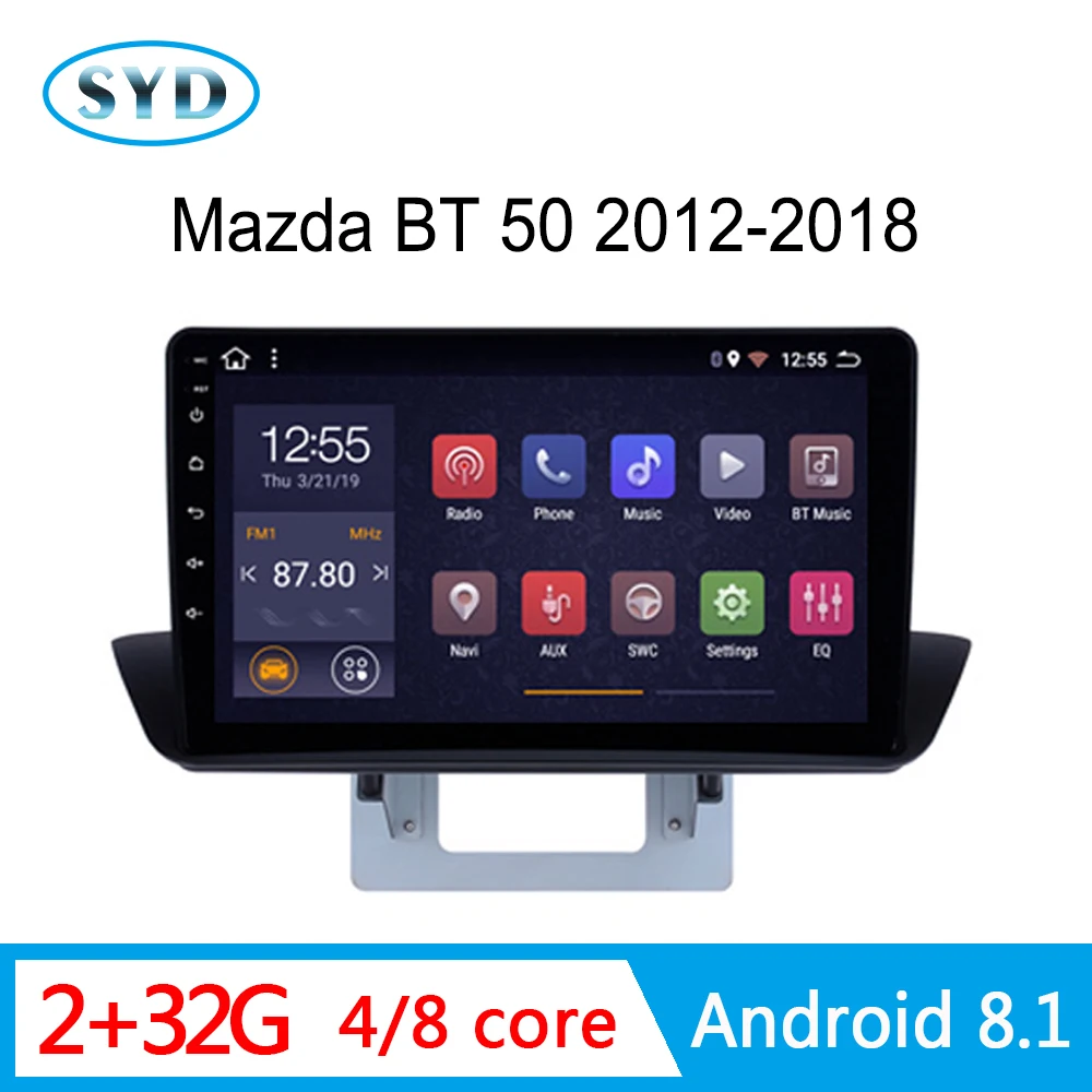 RAM 2G авто радио для mazda bt 50 BT50 2012 2013 2014 2018 DVD GPS навигатор мультимедийная система 1 din