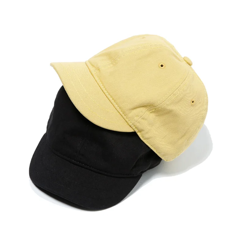 Высокое качество унисекс хлопок открытый короткий край бейсбольная Кепка Snapback модные спортивные шапки для мужчин и женщин Кепка