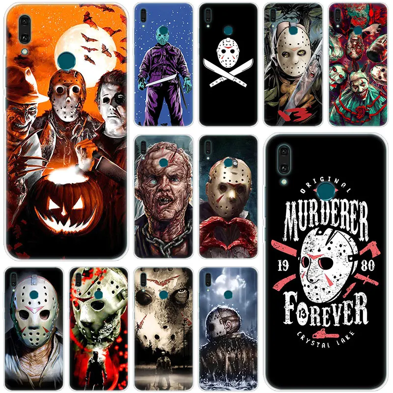 Чехол для телефона Hot Jason Voorhees Soft Silicone для Huawei Mate 30 20 10 Lite Pro Y9 Y7 Y6 Prime Y5 2019 2018 2017 Fashion Cover.