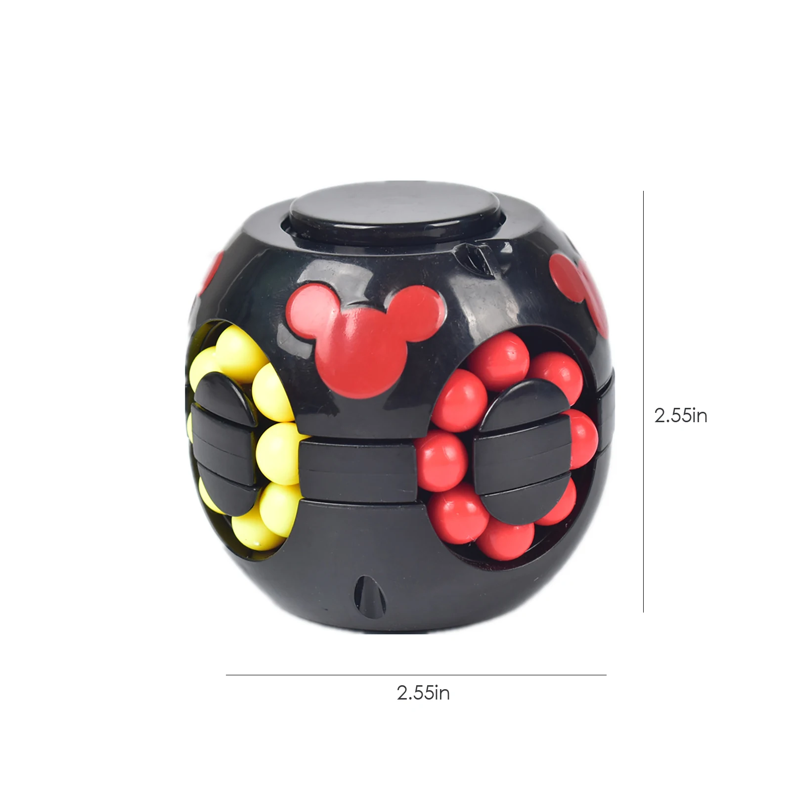 

Colorful Magic Cube Little Magic Bean Rotating Cube Kids Stress Relief Toy For Adults Kids Plastic 5-7 12-15 Years Mini Cube