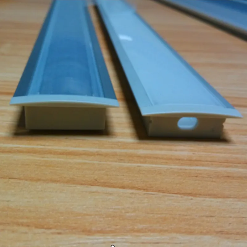 Free shipping 2m/pcs 50m/lot aluminum profile with cover and end caps for led strips | Освещение