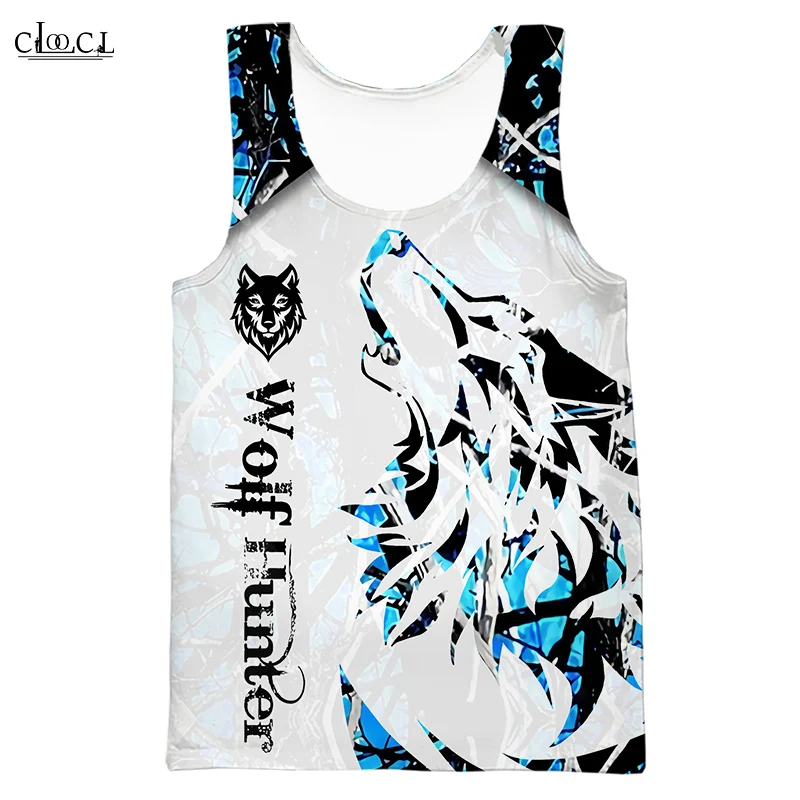 

CLOOCL Newest Popular Animal Wolf 3D Print Men Women Tank Top Gym Tanktops Streetwear Vest Sleeveless Fitness Drop Shipping