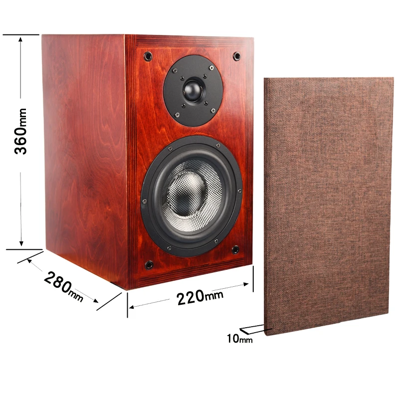 HIFIDIY живой стерео Hi-Fi динамик 6.5in DIY все дерево береза fever книжный шкаф 2 0 пассивный