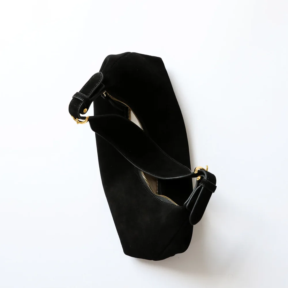 Роскошная классическая сумка через плечо для рук в подмышках с эффектом