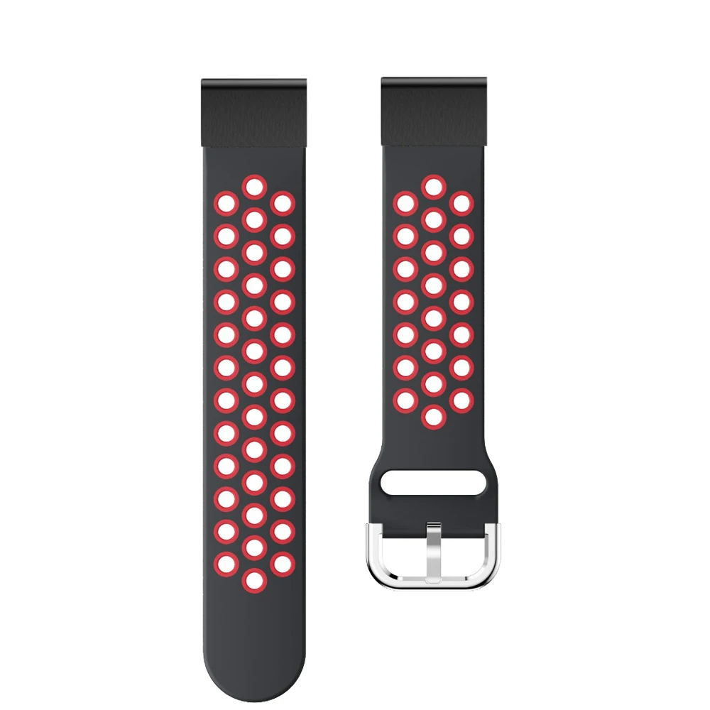 

26 22mm Silicone Watchband for Garmin Fenix 6X 6 Pro Bracelet Quick Release Easy fit Wrist Band Straps For Fenix 5X 5 Plus 3 3HR