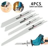 4pcs reciprocating saw blades cutter set multi saw blade for metal wood pvc tube cutting power tools accessories