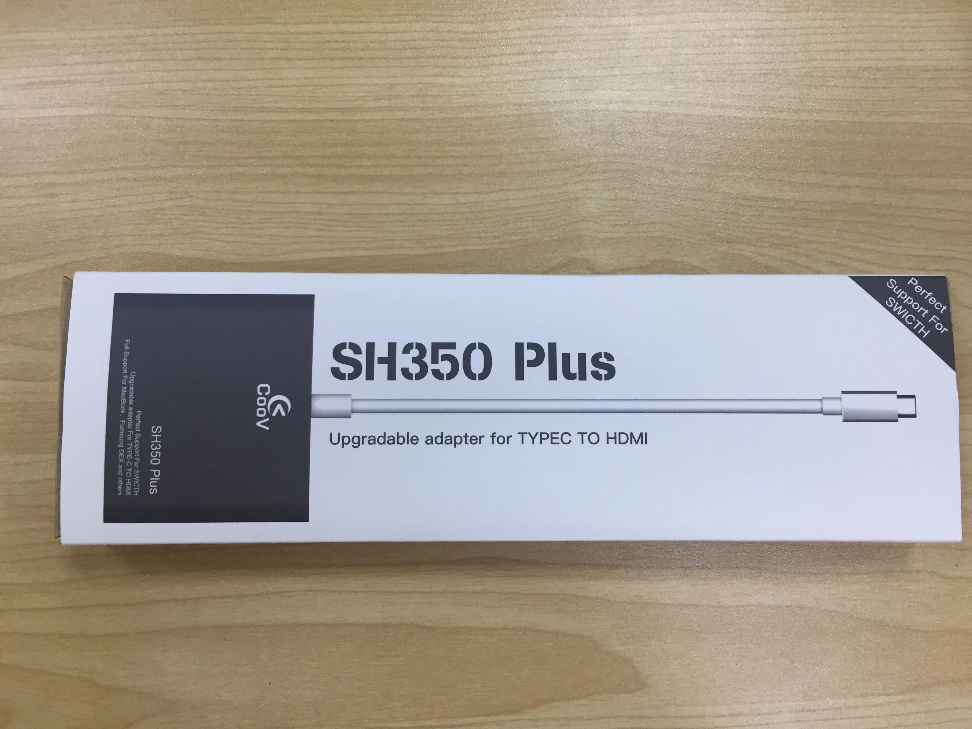 5 шт. COOV SH350 plus HDMI конвертер Портативный ТВ база с USB TYPE-C разъем для консоли nintendo switch