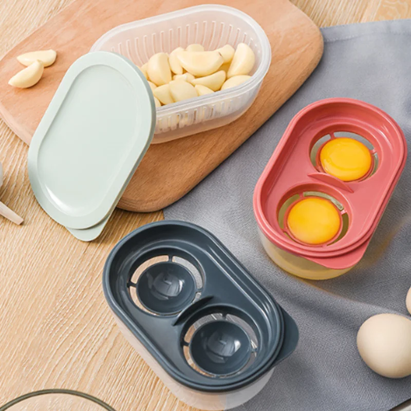Пластиковый разделитель для яиц 3 цвета белый желток просеивание домашняя кухня