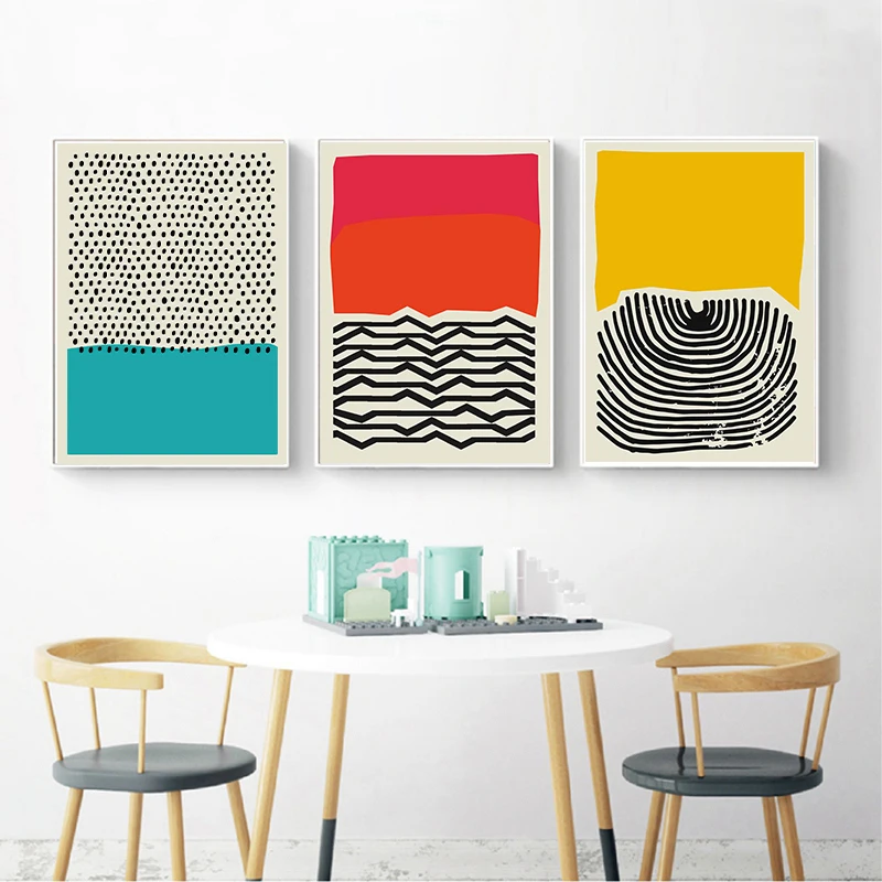 Простой Современный абстрактный геометрический Форма узора из точек и