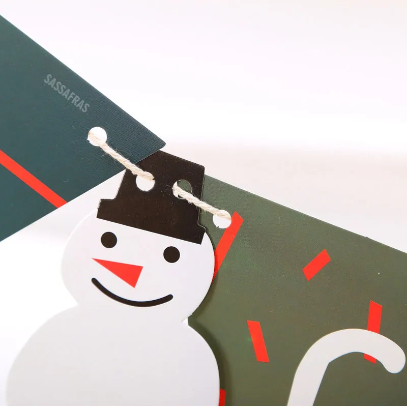 3 м Merry Christmas Вымпел треугольник флаг бумажный баннер красочные овсянки Висячие