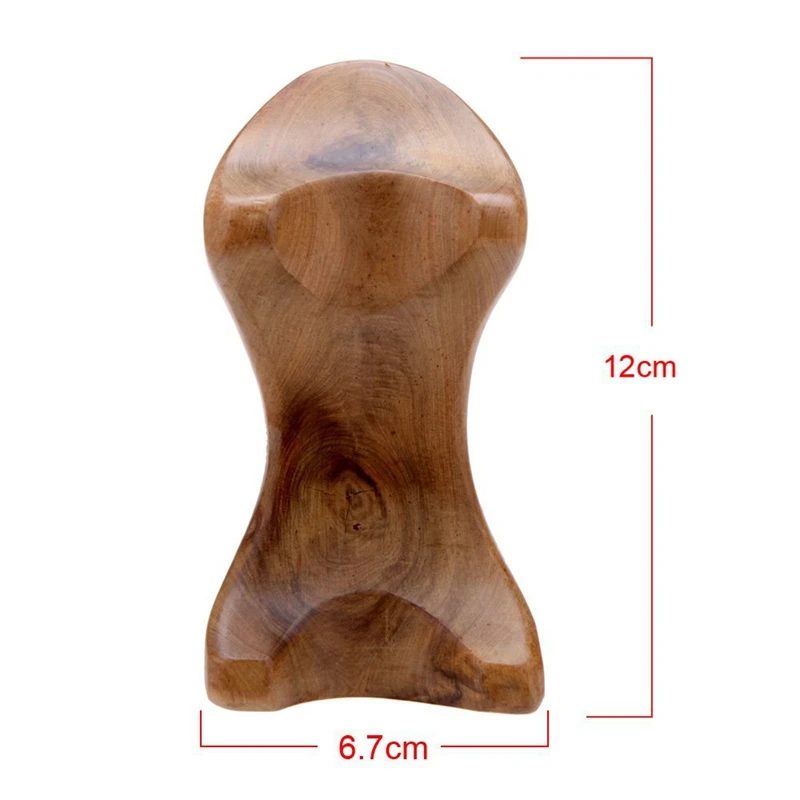 4-кнопочный деревянный массаж спины шеи плеч ног рефлексотерапия ручной Форма