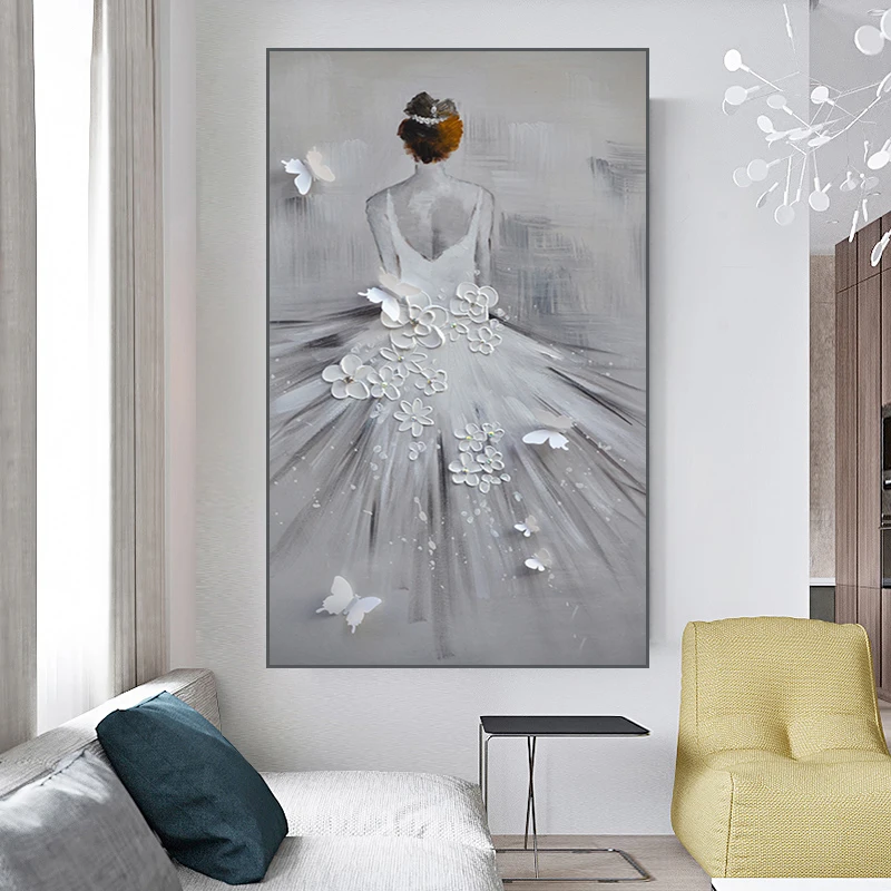Плакаты для свадебного платья девочек RELIABLI настенные картины в скандинавском