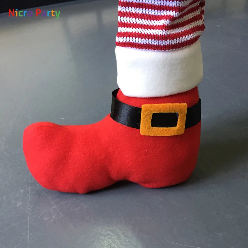 Nicro Chair Foot Covers Christmas Decor For Home Table Ornament 2020 Navidad Xmas Party New Year Gift #Chr86 | Дом и сад