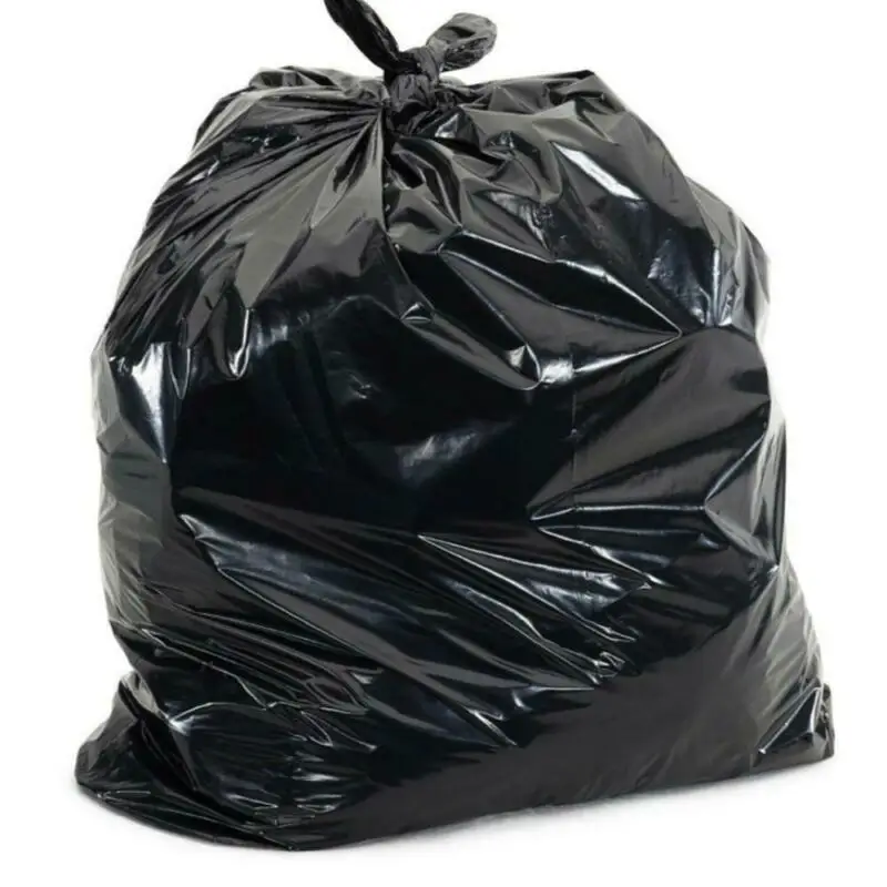 

250X Heavy Duty 33 Gallon Trash Bag Garbage Rubbish Bags 30-35 Gal Black