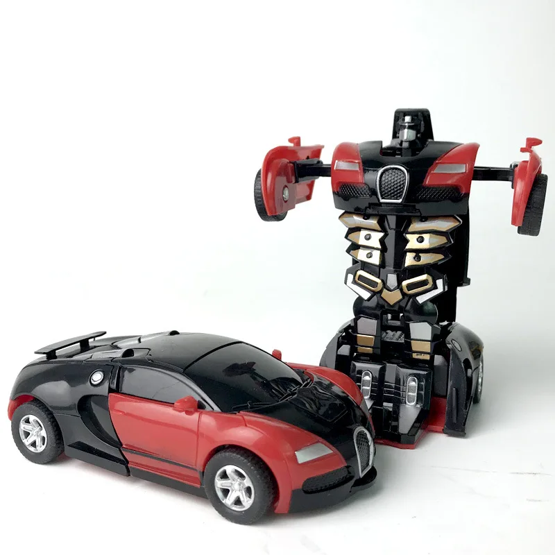 Детская ударная инерция деформация автомобиля одной кнопки игрушечный