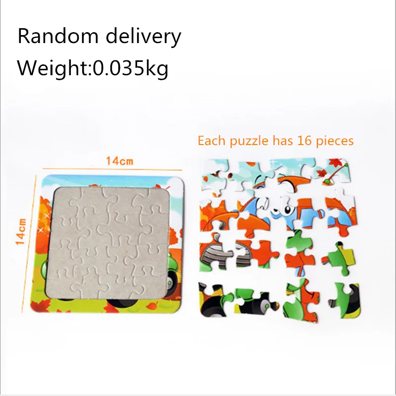 Детские пазлы rompecabezas фрукты животные и Автомобили бумажная головоломка