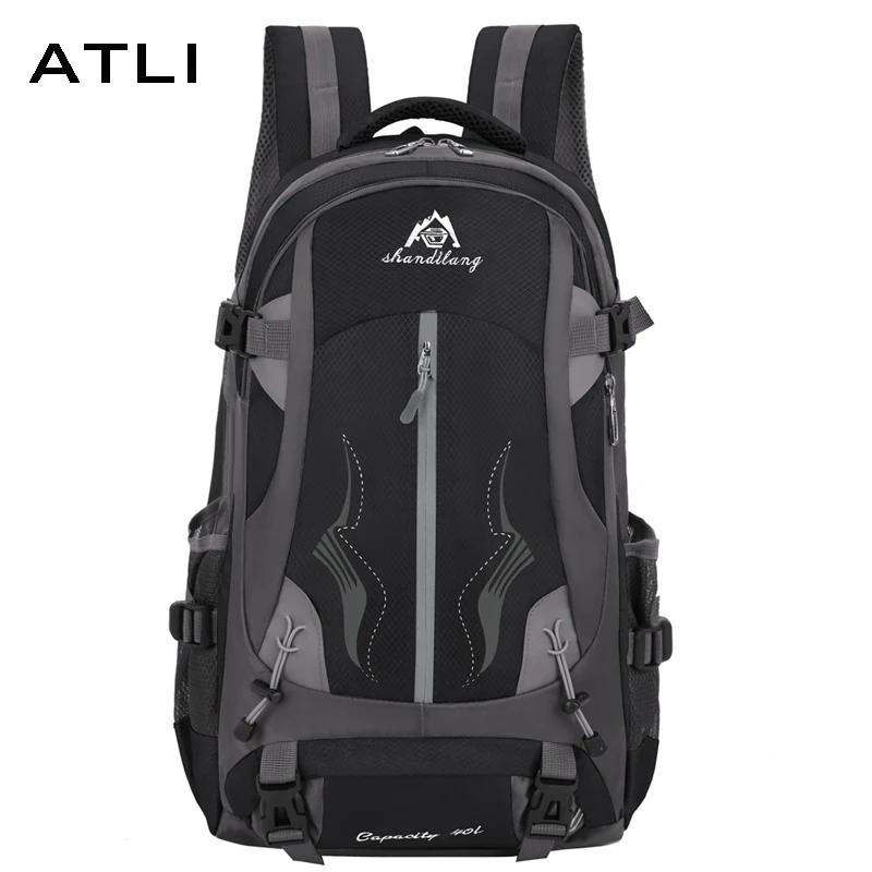 

Casual Canvas Men Backpack 2021 New Luxury Design Outdoor Sports Bag Travel Hiking Backpack Unisex Shoulder Bags for Men Sac