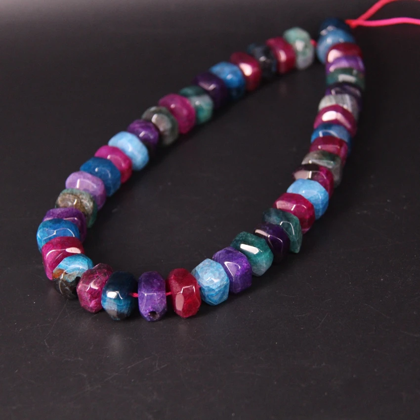 Ограненные Разноцветные Подвески из драгоценных камней ограненные