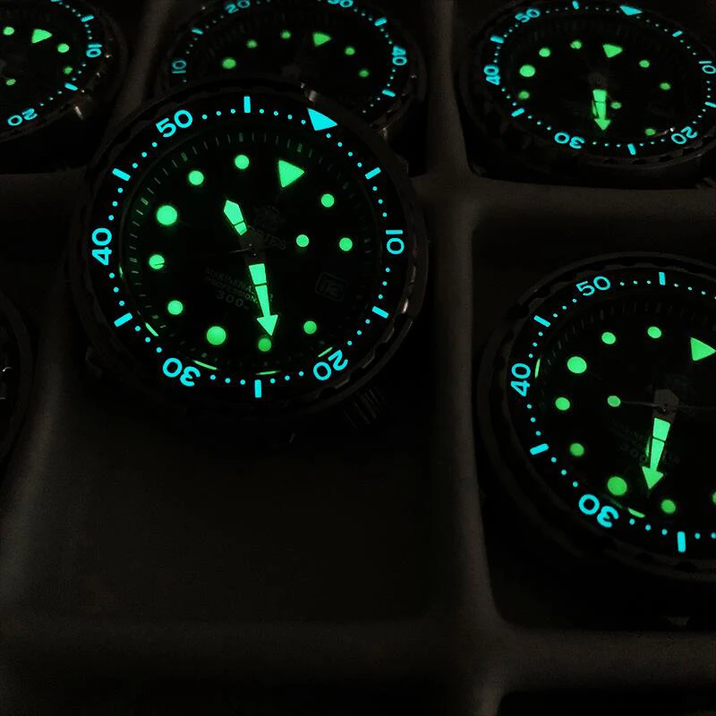 Дешево Механические часы Addies для дайвинга Sapphire NH35, автоматические часы для дайвинга, мужские часы 300 м, сталь 1975, автоматические наручные часы для м...