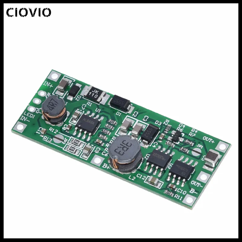 5 шт. DC-DC 5v блок питания 12V зарядный модуль Напряжение модуль повышающего преобразователя UPS источник бесперебойного питания управления