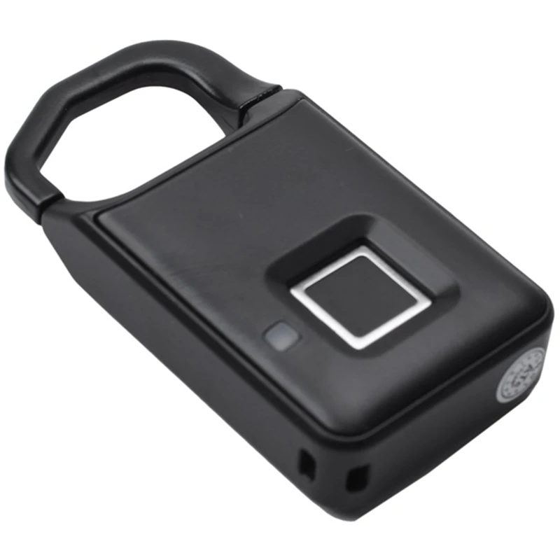

2Pcs Hot Fingerprint Lock USB Smart Lock Home Luggage Dormitory Locker Waterproof Super Long Standby Electronic Padlock