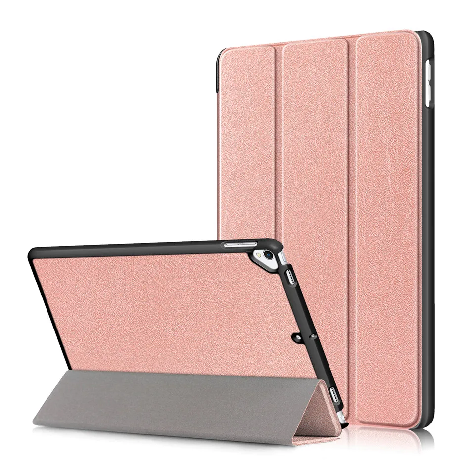 A6 Для iPad Air 3rd поколения 10,5 чехол Smart Cover Funda для iPad Air 3 10,5 дюймов 10,2 7th складываются в три раза подставка мягкий чехол для задней панели - Цвет: A6