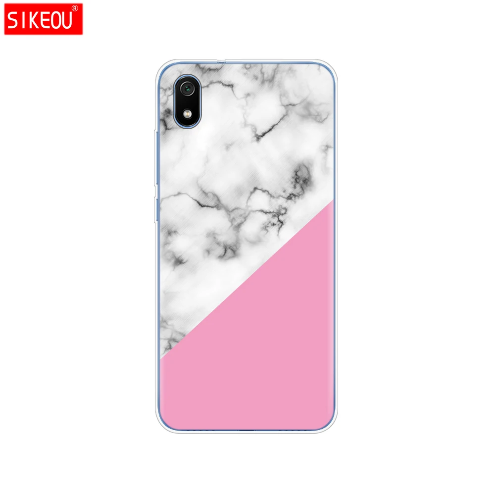 33807 Силиконовый чехол для xiaomi redmi 7a Чехлы Защитная мягкая задняя крышка из ТПУ на redmi 7 a бампер hongmi 7a чехол для телефона coque - Color: 33807