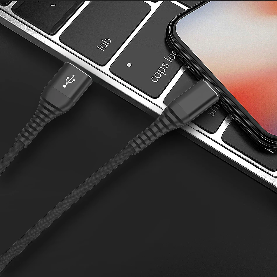 3.1A USB кабель для iPhone X 8 7 6 6S plus 5 5S кабель высокопрочный кабель передачи данных для быстрой зарядки быстрое зарядное устройство для устройств apple