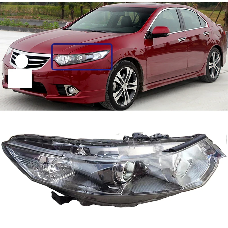Yasong для Honda Europe Accord SPIRIOR CU1 CU2 2009-2012 бампер передний головной светильник фары