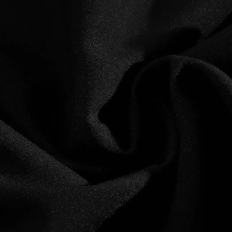 Женское винтажное шифоновое платье черное элегантное дизайнерское миди в стиле