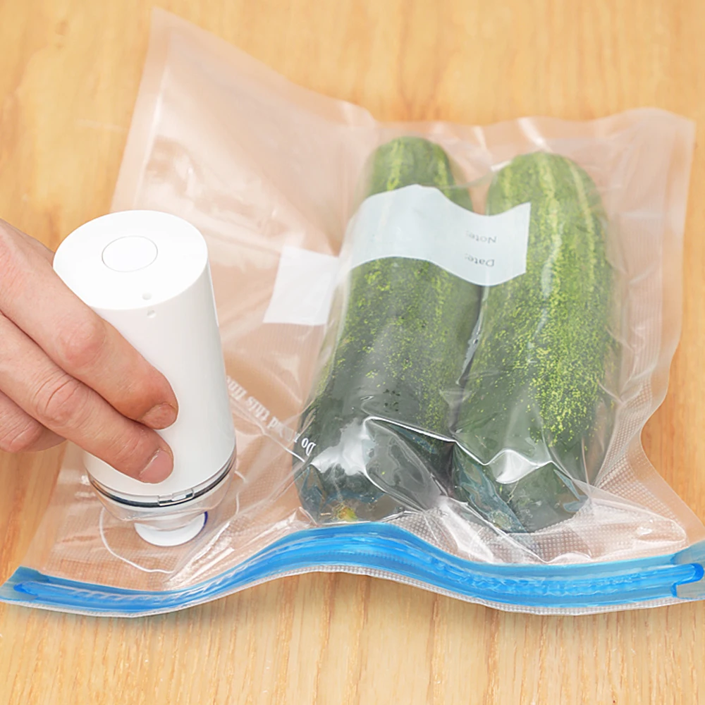 Кухонный портативный вакуумный упаковщик мини автоматический уплотнитель