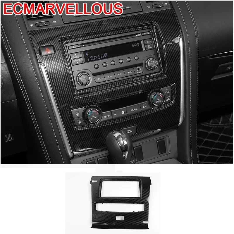 

Auto Control System Steering Wheel Navigation Panel Automobile Modified Car Styling Accessories 17 18 19 FOR Nissan Patrol Y62