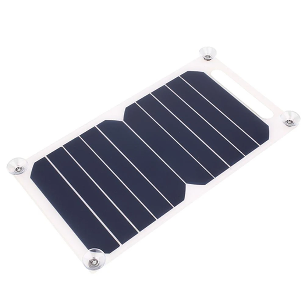 6W 5V USB Port Solar Panel Portable Sunpower Cells Semi-flexible Board Mobile Phone Photovoltaic Charging Power Bank | Обустройство