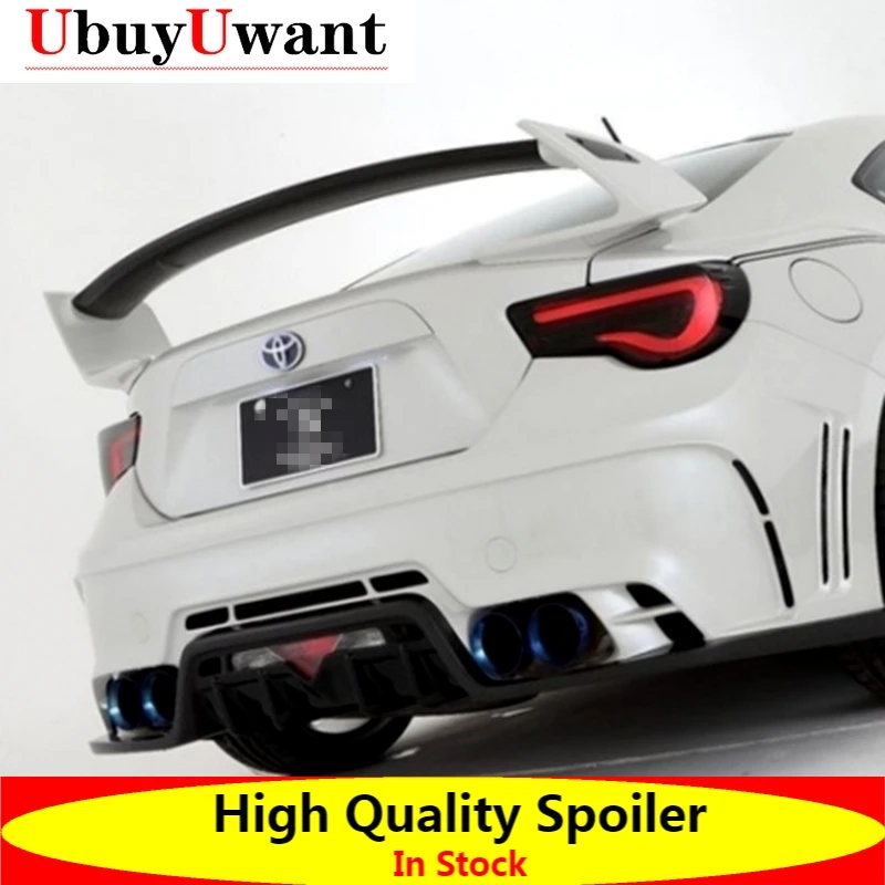 

Для Subaru BRZ или для Toyota 86 GT86 задний багажник спойлер GT Стиль FRP Материал Неокрашенный Грунтовка Цвет автомобильное украшение в виде хвостовог...
